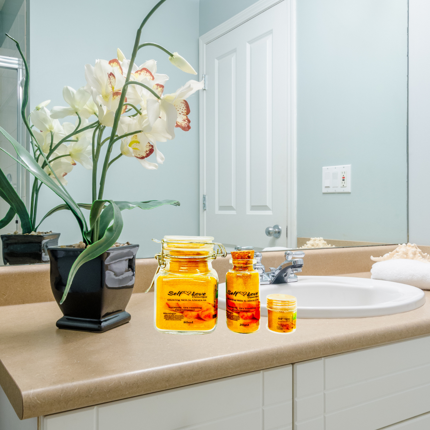 Turmeric Dry Foaming Face Cleanser