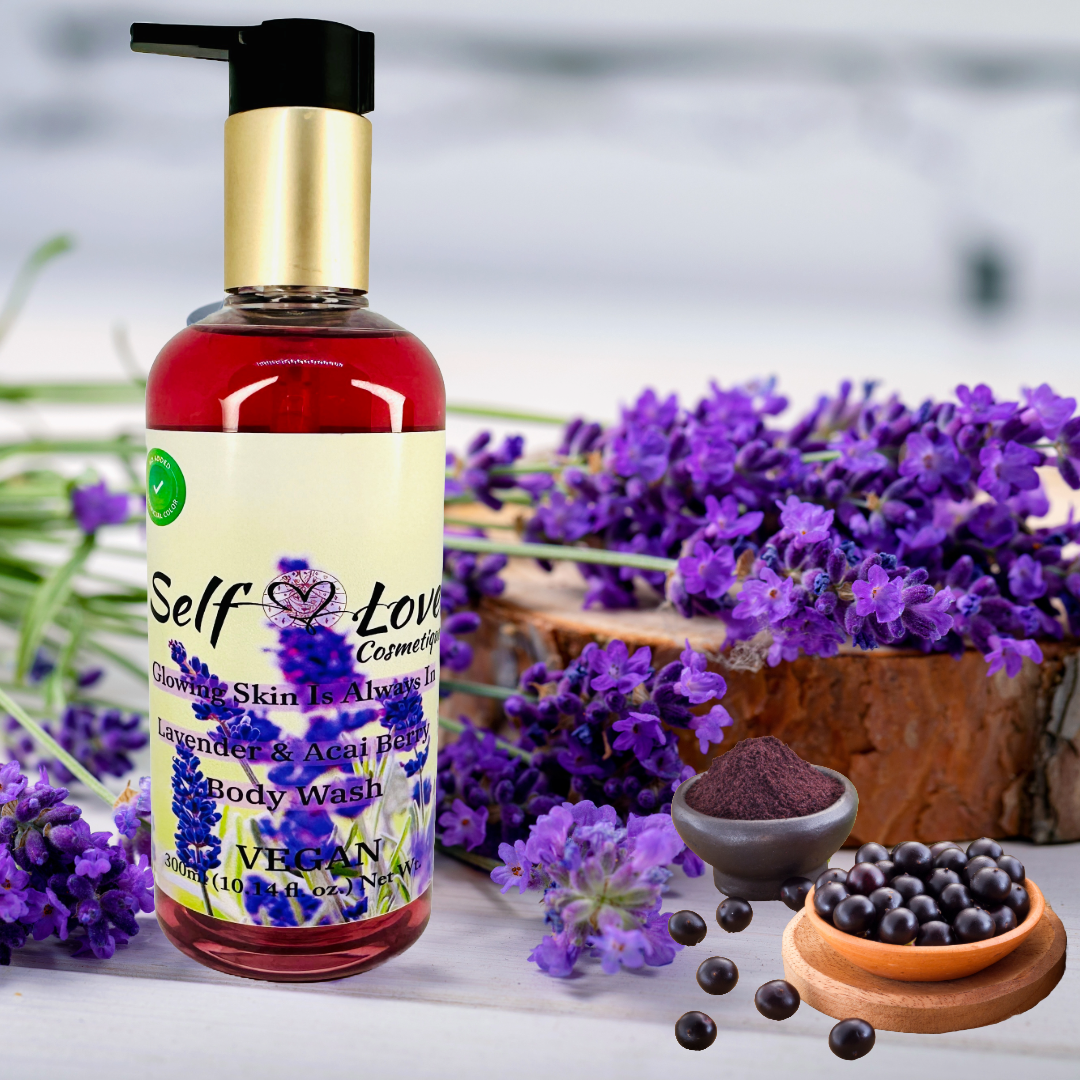 Lavender with Acai Berry Body Wash 300ml