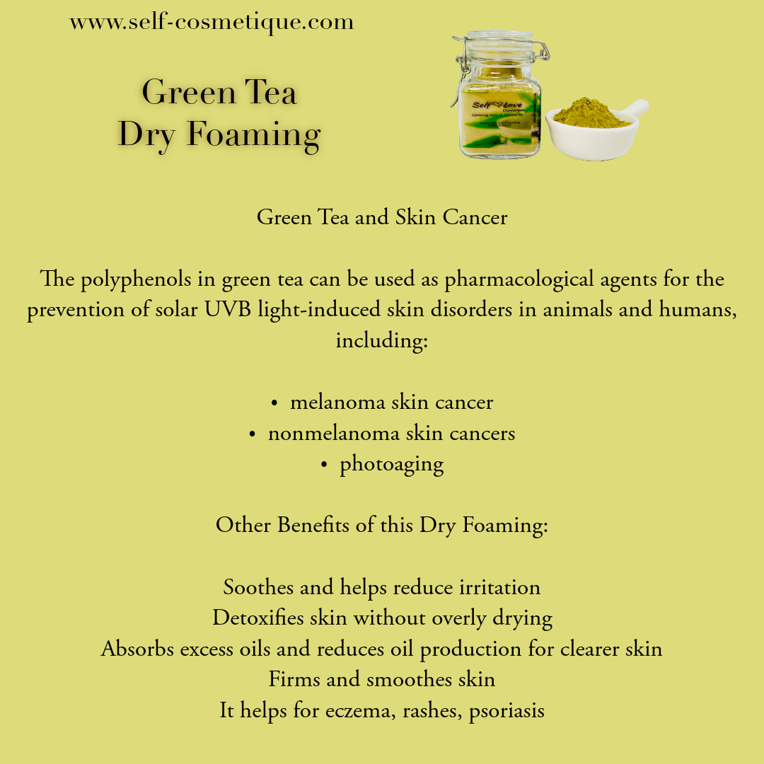 Green Tea Dry Foaming Face Cleanser