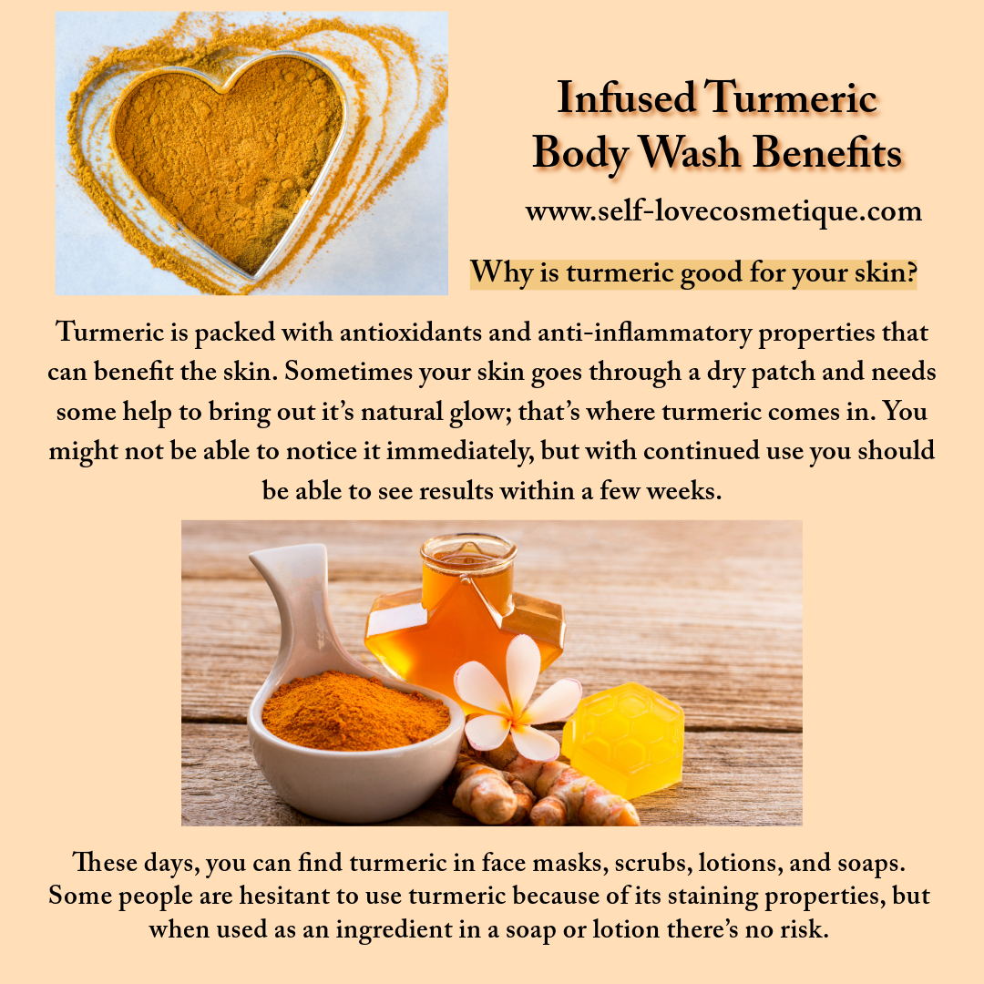 Turmeric with Cold Pressed Lemon Body Wash 300ml
