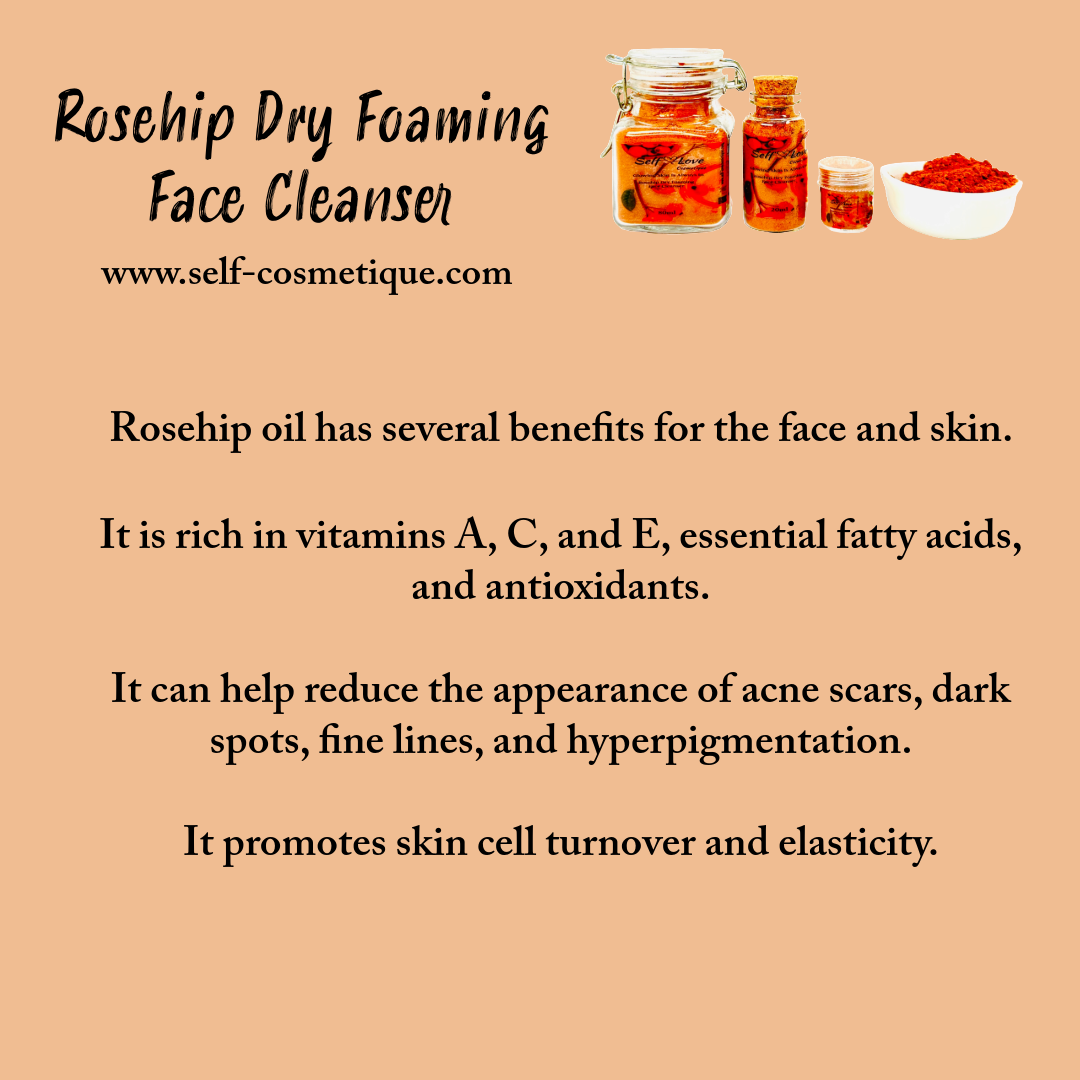 Rosehip Dry Foaming Face Cleanser