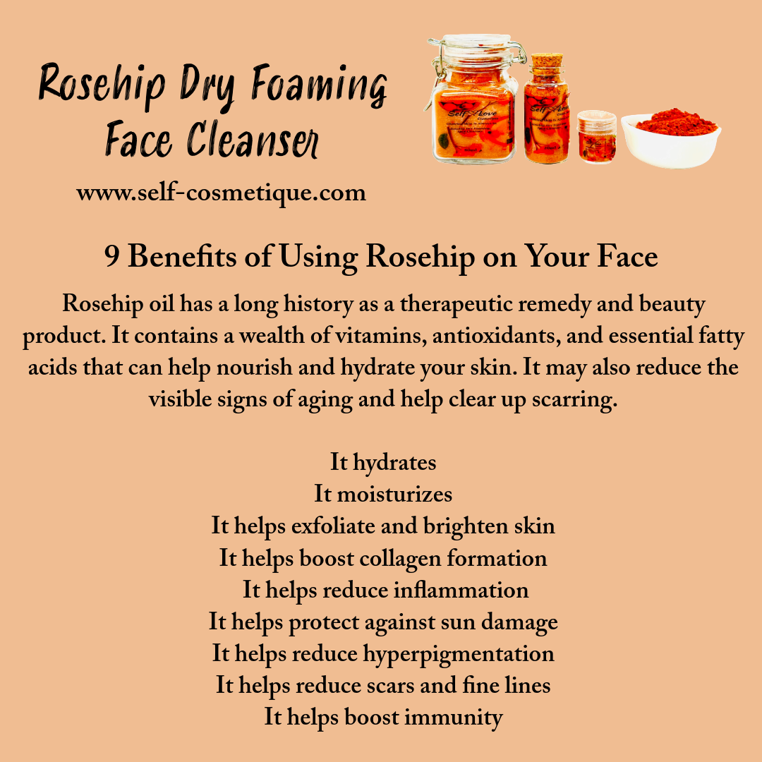 Rosehip Dry Foaming Face Cleanser
