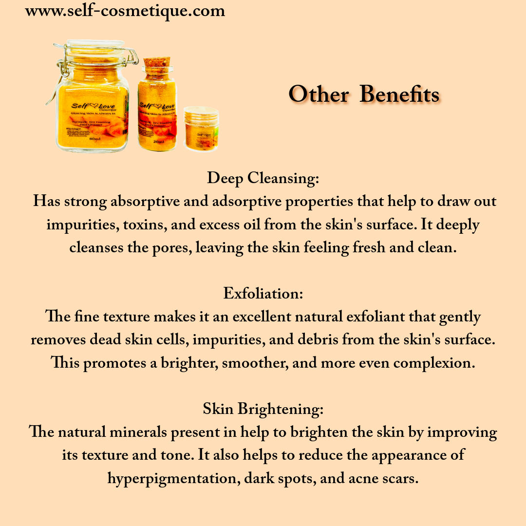 Turmeric Dry Foaming Face Cleanser