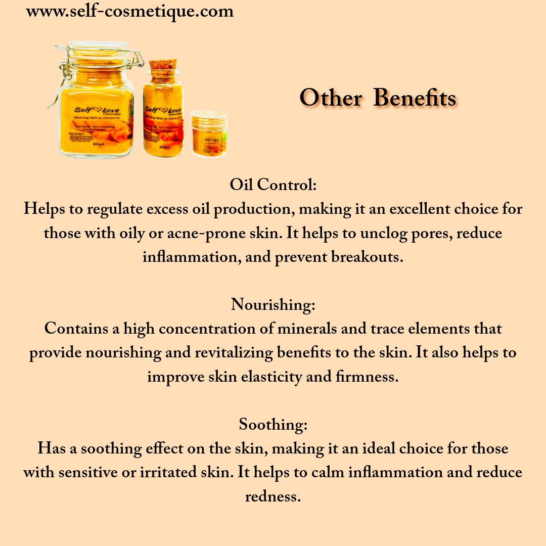 Turmeric Dry Foaming Face Cleanser