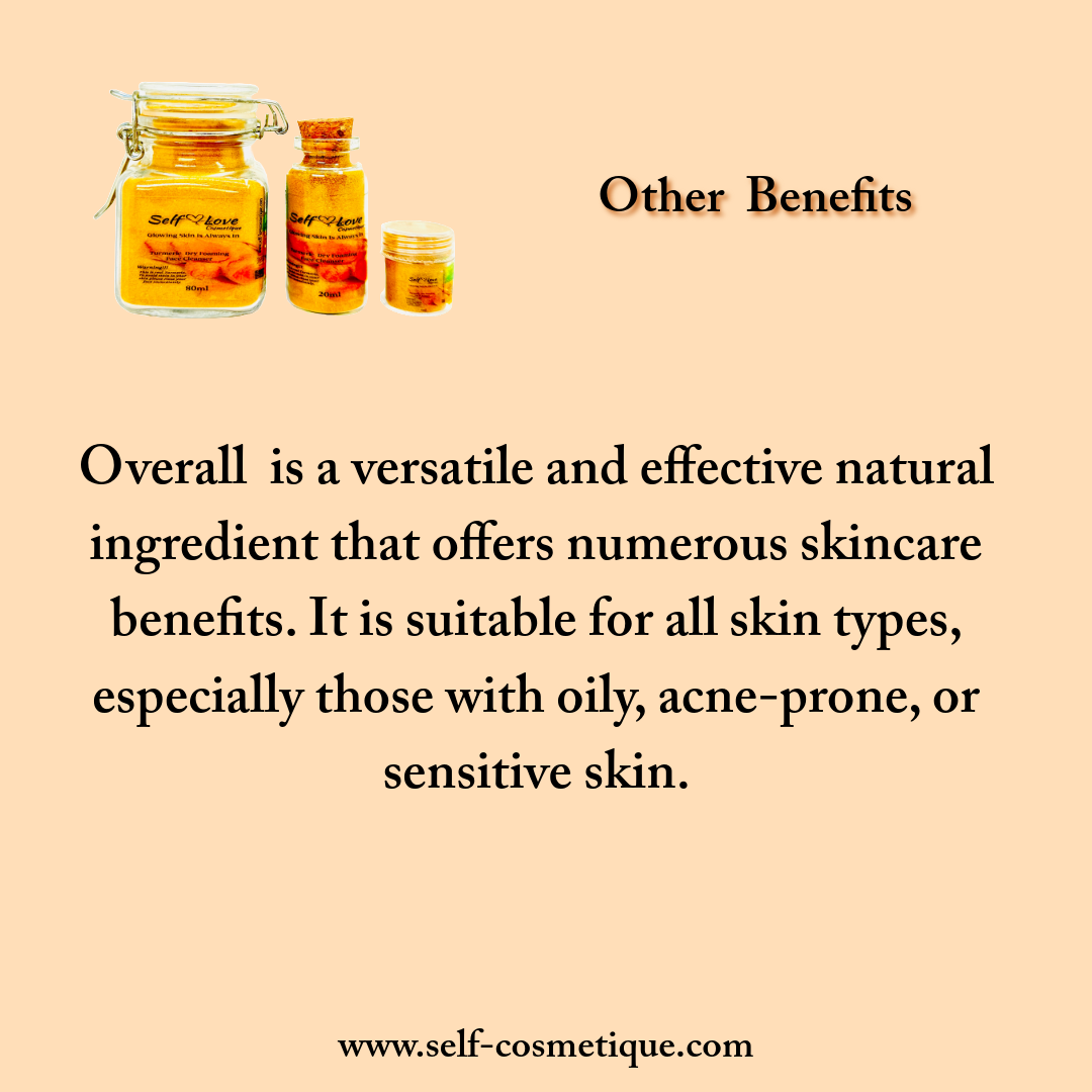 Turmeric Dry Foaming Face Cleanser