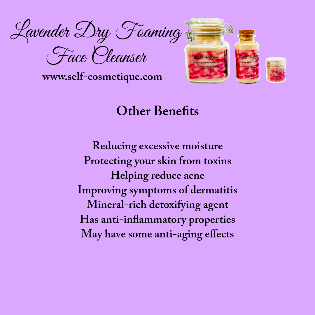 Lavender Dry Foaming Face Cleanser